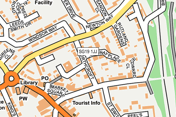 Map of HARPER PLASTERING LTD at local scale