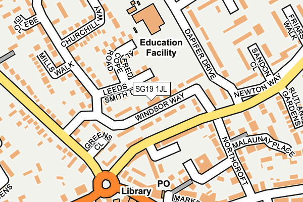 Map of DS BUILDING SERVICES (BEDS) LIMITED at local scale