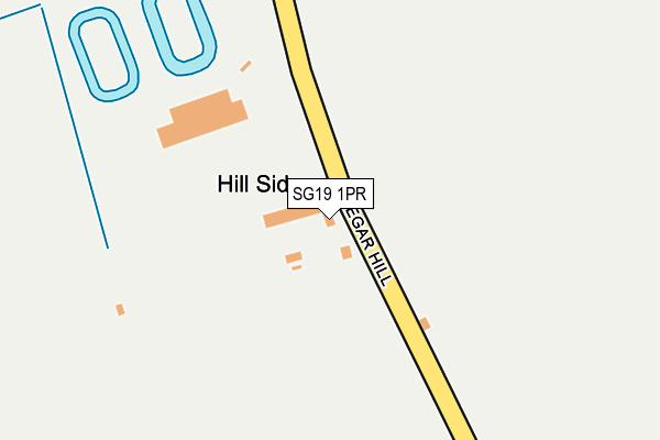 SG19 1PR map - OS OpenMap – Local (Ordnance Survey)