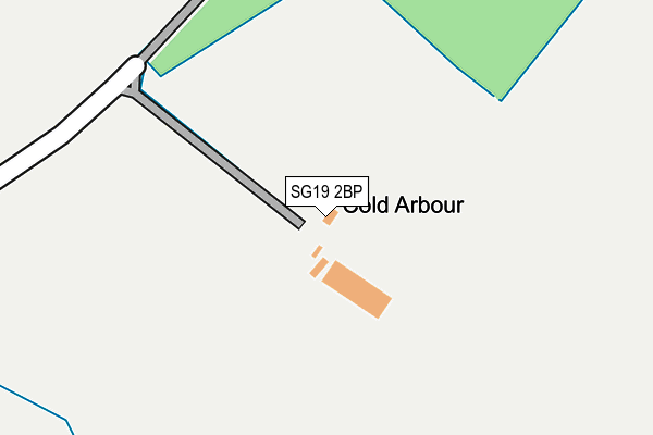SG19 2BP map - OS OpenMap – Local (Ordnance Survey)