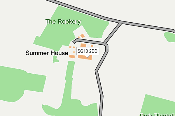 SG19 2DD map - OS OpenMap – Local (Ordnance Survey)