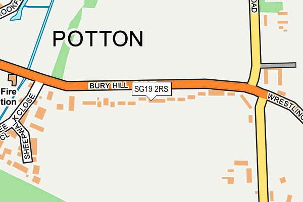 Map of SHUTTLE TRANSPORT LIMITED at local scale