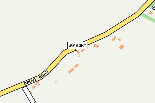 SG19 3NY map - OS OpenMap – Local (Ordnance Survey)
