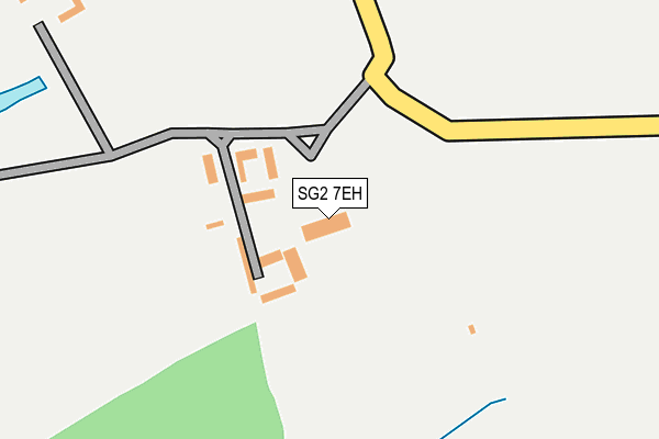 SG2 7EH map - OS OpenMap – Local (Ordnance Survey)