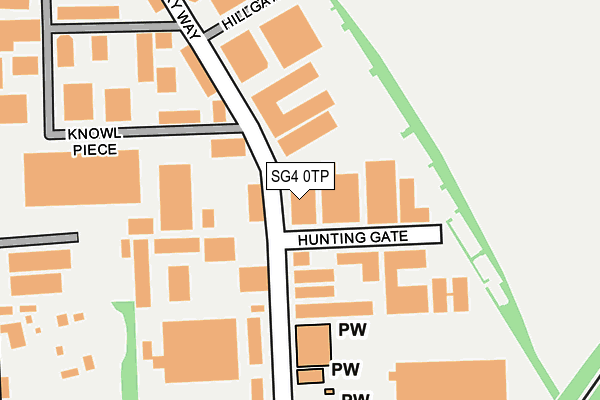 Map of ZYNTH LTD at local scale