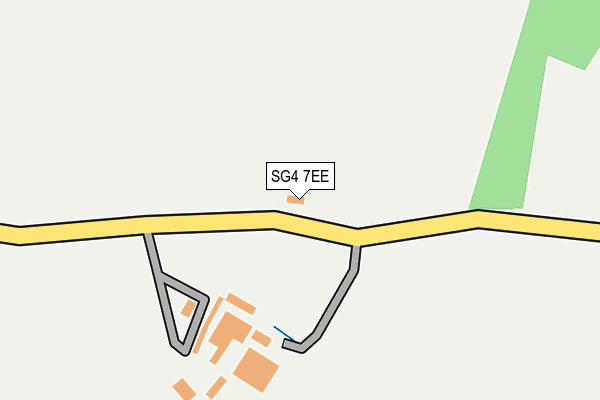 SG4 7EE map - OS OpenMap – Local (Ordnance Survey)