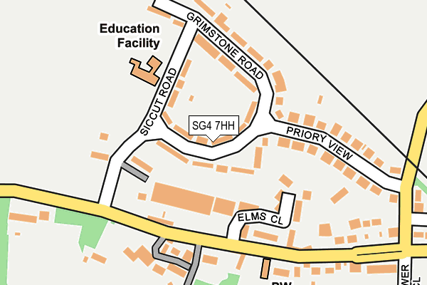 Map of SAY WHEN FILM CONSTRUCTION LTD at local scale