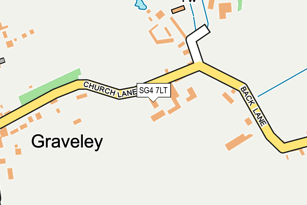 SG4 7LT map - OS OpenMap – Local (Ordnance Survey)