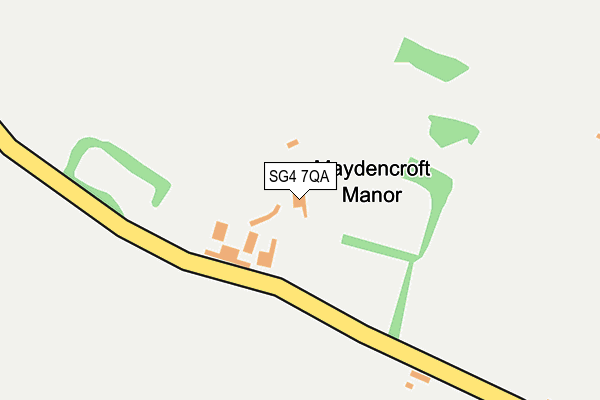 Map of MAYDENCROFT FARM LIMITED at local scale