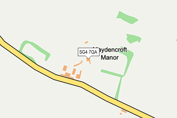 Map of CHILTERN FORESTRY LIMITED at local scale