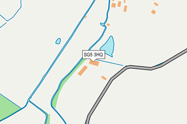 SG5 3HQ map - OS OpenMap – Local (Ordnance Survey)