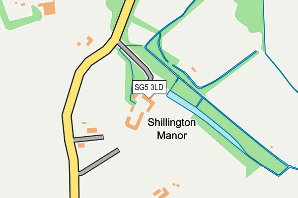 SG5 3LD map - OS OpenMap – Local (Ordnance Survey)