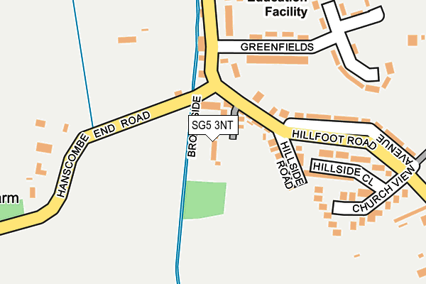 SG5 3NT map - OS OpenMap – Local (Ordnance Survey)