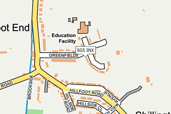 Map of BELINGUAL LTD at local scale