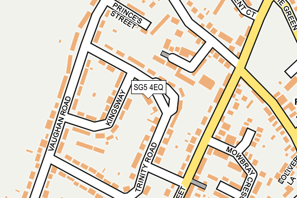SG5 4EQ map - OS OpenMap – Local (Ordnance Survey)