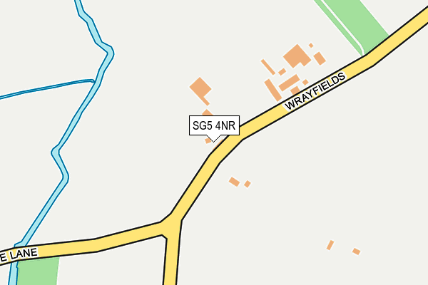 SG5 4NR map - OS OpenMap – Local (Ordnance Survey)