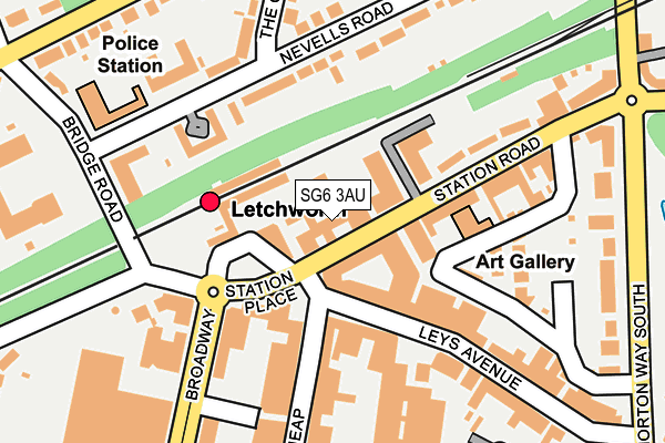 Map of LATCHMORE COURT (HITCHIN) LIMITED at local scale