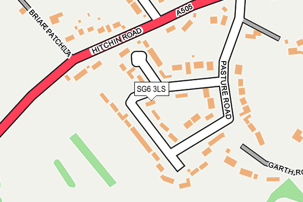Map of WHITESTONE ESTATES HAMPSTEAD LIMITED at local scale
