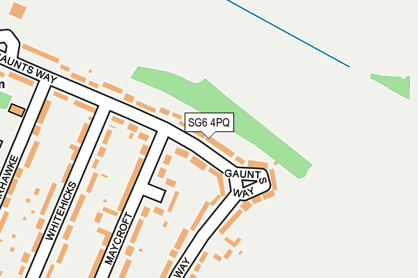 SG6 4PQ map - OS OpenMap – Local (Ordnance Survey)