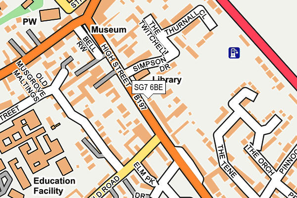 Map of DISPLAYPLAN LIMITED at local scale