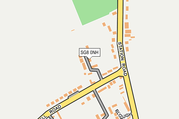 SG8 0NH map - OS OpenMap – Local (Ordnance Survey)