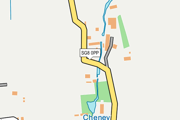 SG8 0PP map - OS OpenMap – Local (Ordnance Survey)