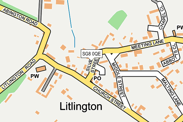 Map of ANTONY RETAIL LTD at local scale