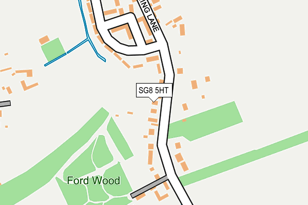 Map of ADCREST LIMITED at local scale