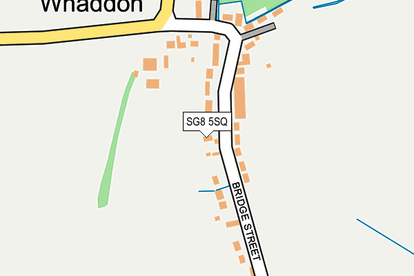 SG8 5SQ map - OS OpenMap – Local (Ordnance Survey)