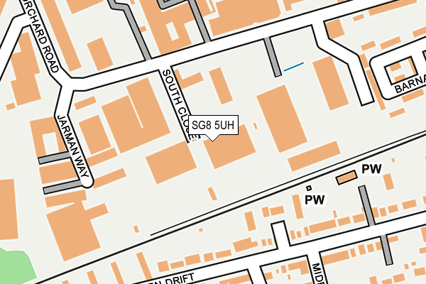 Map of DESIGN & BUILD BY BBA LTD at local scale