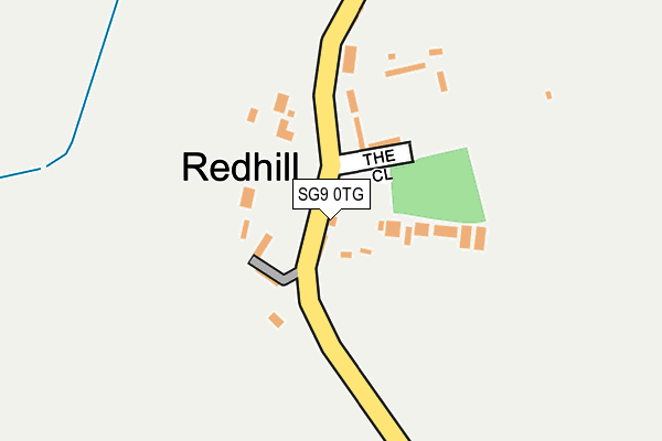 SG9 0TG map - OS OpenMap – Local (Ordnance Survey)