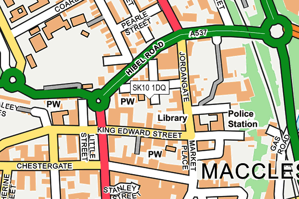 SK10 1DQ map - OS OpenMap – Local (Ordnance Survey)