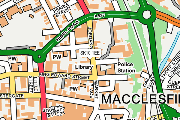 SK10 1EE map - OS OpenMap – Local (Ordnance Survey)