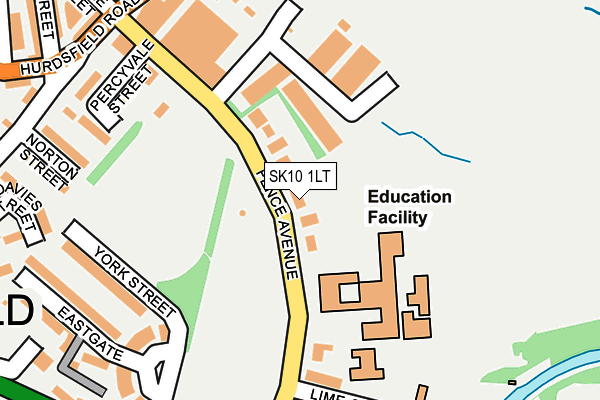 Map of CATERFORCE LIMITED at local scale
