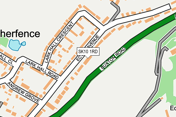 SK10 1RD map - OS OpenMap – Local (Ordnance Survey)