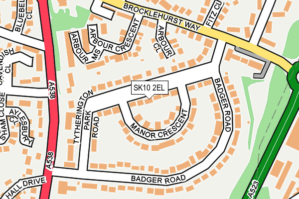 Map of MUDDY FOX SOLUTIONS LTD at local scale
