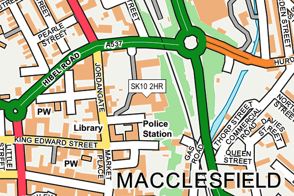 SK10 2HR map - OS OpenMap – Local (Ordnance Survey)