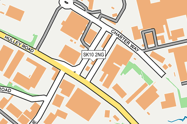 SK10 2NG map - OS OpenMap – Local (Ordnance Survey)