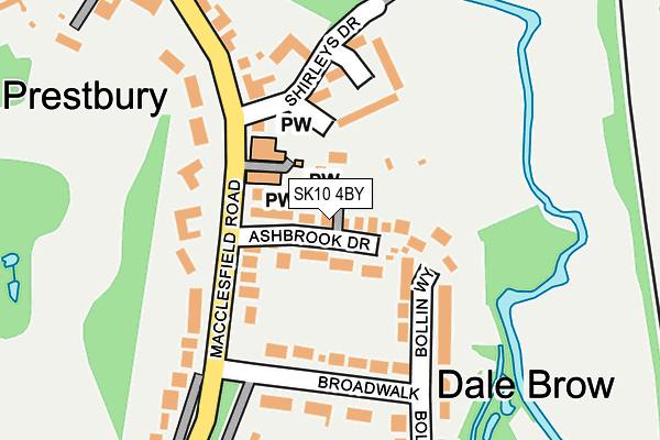 Map of LANGDALE CREATIVE LTD at local scale