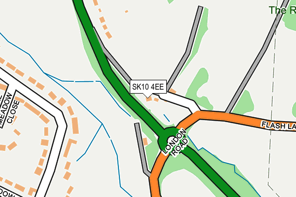 SK10 4EE map - OS OpenMap – Local (Ordnance Survey)