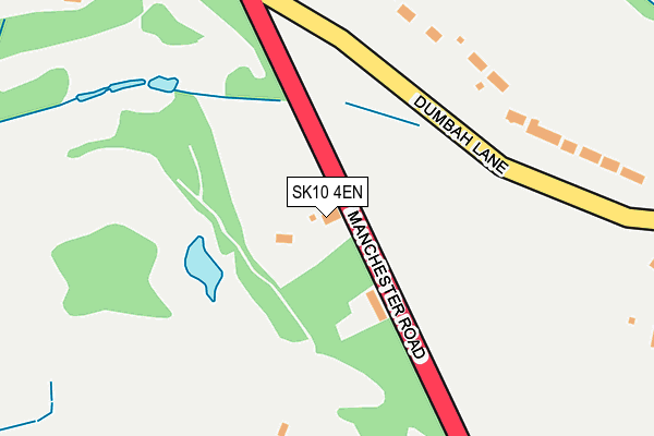 SK10 4EN map - OS OpenMap – Local (Ordnance Survey)