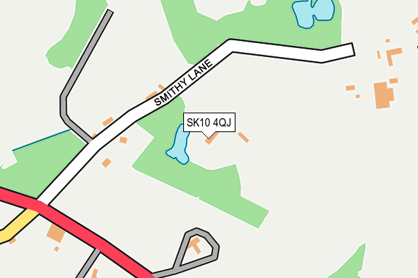 SK10 4QJ map - OS OpenMap – Local (Ordnance Survey)