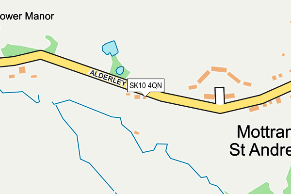 SK10 4QN map - OS OpenMap – Local (Ordnance Survey)