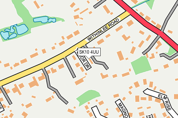 SK10 4UU map - OS OpenMap – Local (Ordnance Survey)