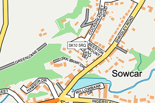 SK10 5RQ map - OS OpenMap – Local (Ordnance Survey)