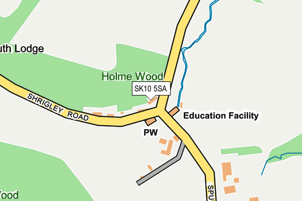 Map of VALE CONSTRUCTION LIMITED at local scale
