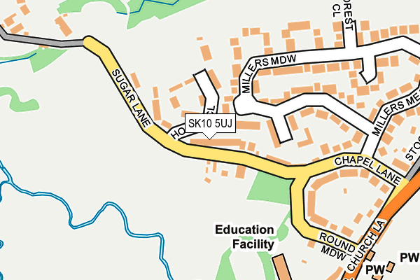 Map of RAVENTREE PROPERTY LIMITED at local scale