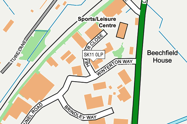 Map of BOWER MATTIN PARTNERSHIP LIMITED at local scale