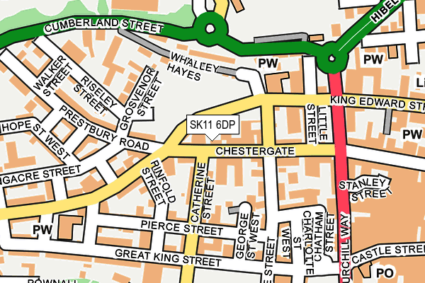 Map of GUARDIAN MEWS LIMITED at local scale