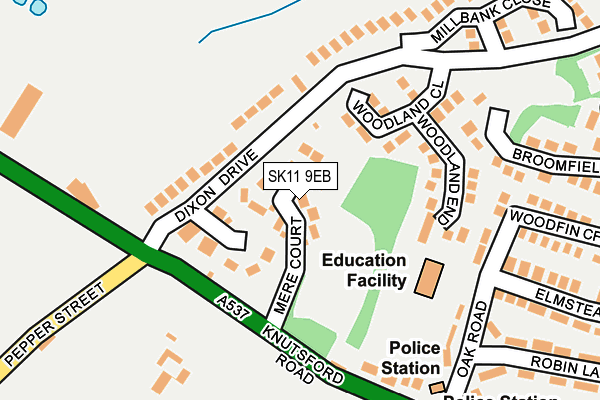 Map of ECHELON TALENT LTD at local scale